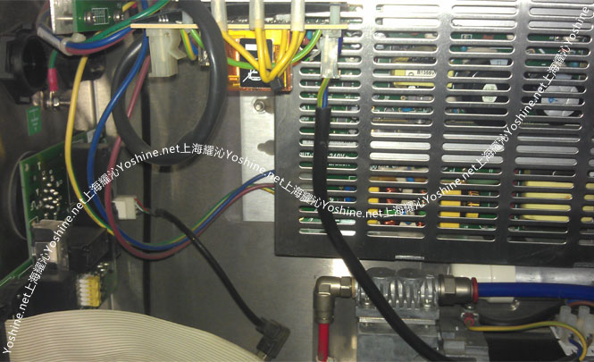 多米诺喷码机保养后的效果